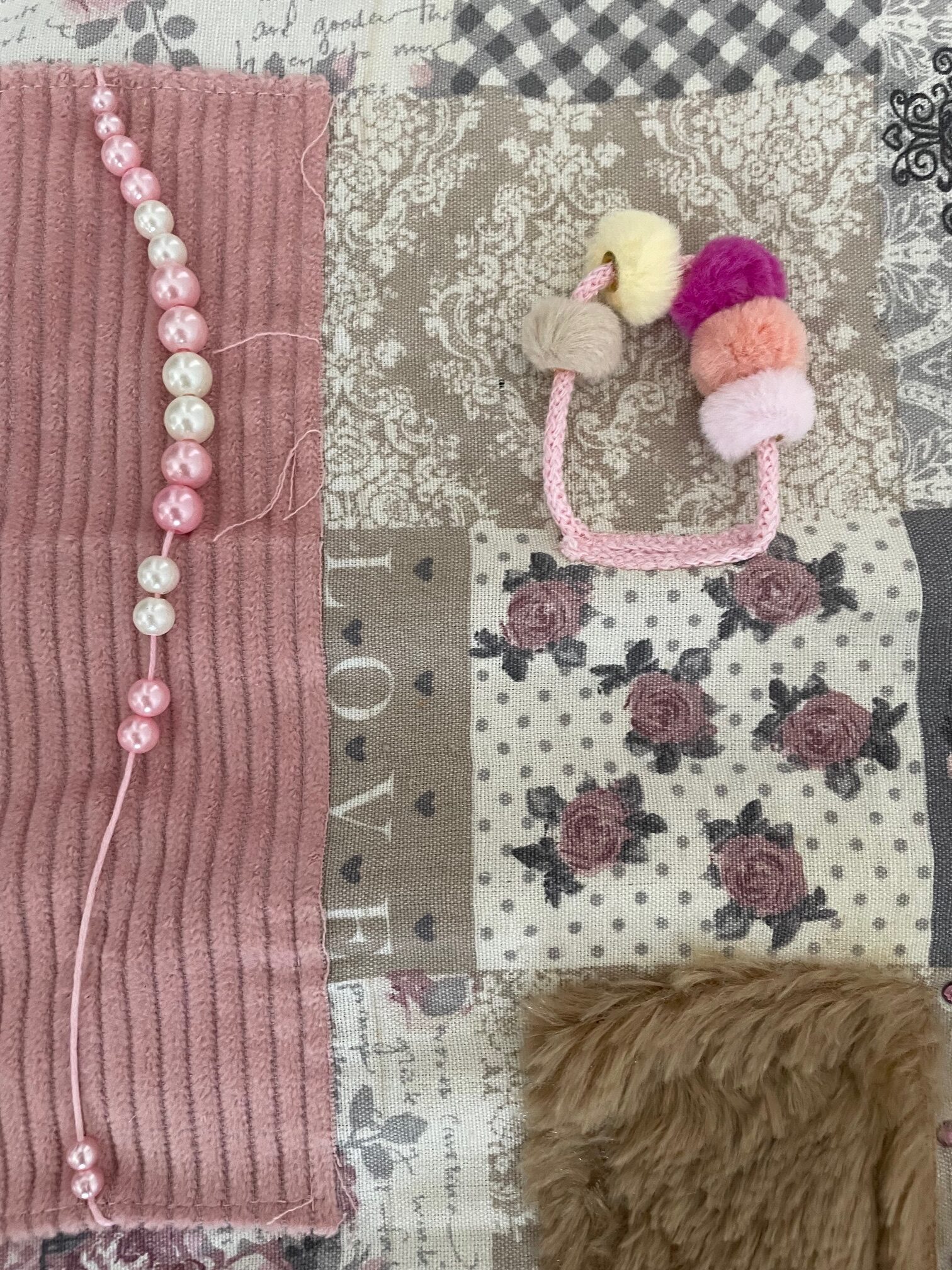 Nesteldecke für die Dame - genäht – Bild 2