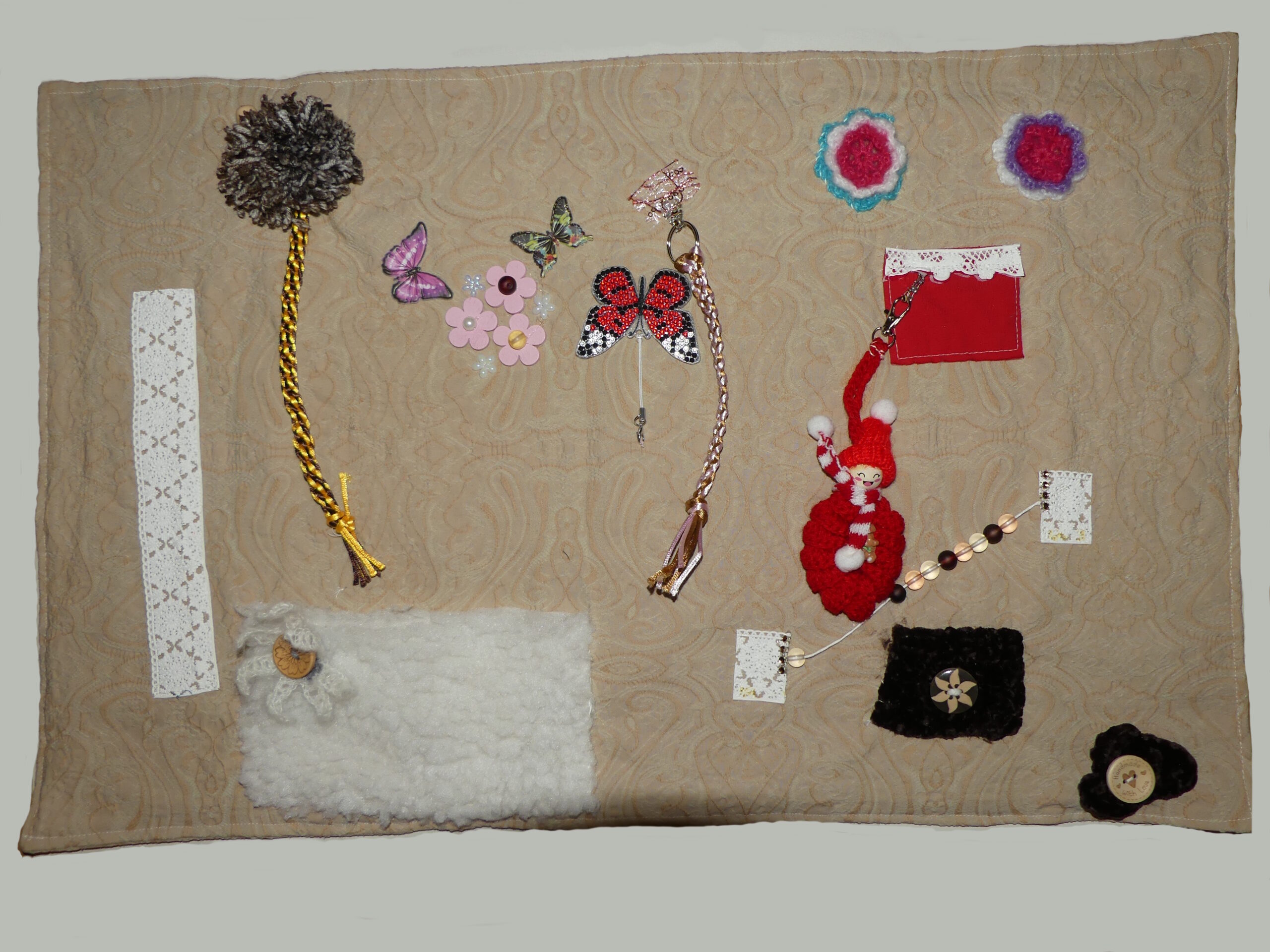 Nesteldecke Vierjahreszeiten